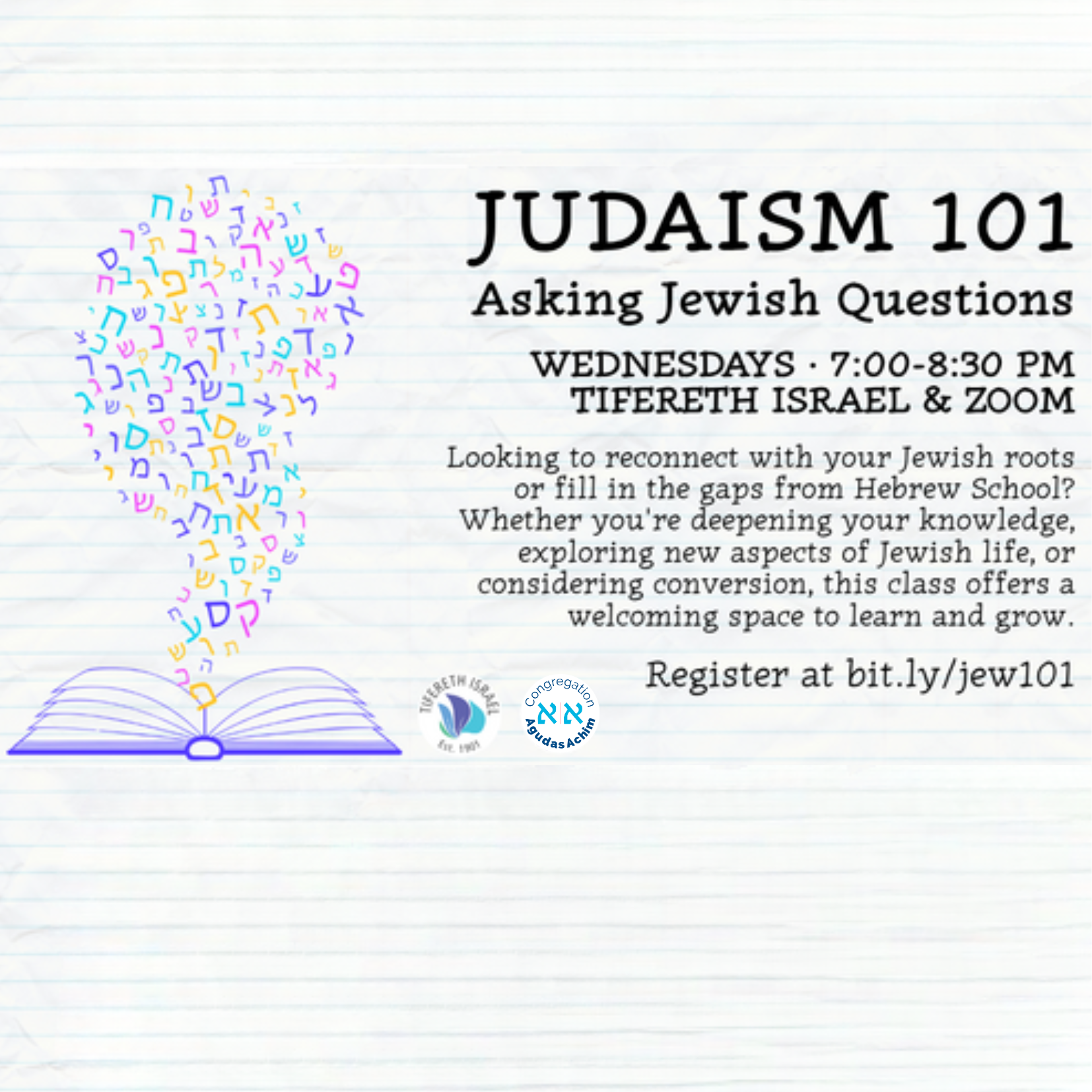Adult classes (Invitation (Square) for website learning tab